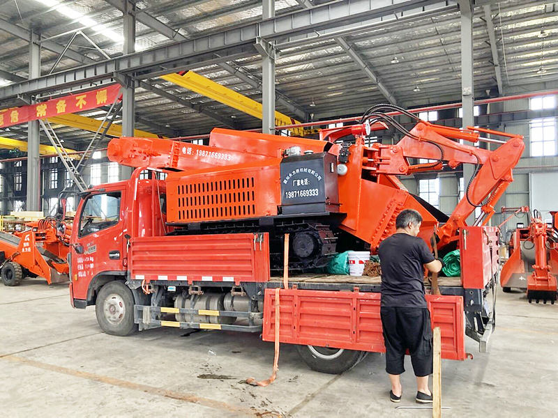 電動扒渣機的油管如果損壞破了怎么辦，不要慌，新襄通扒渣機來幫你