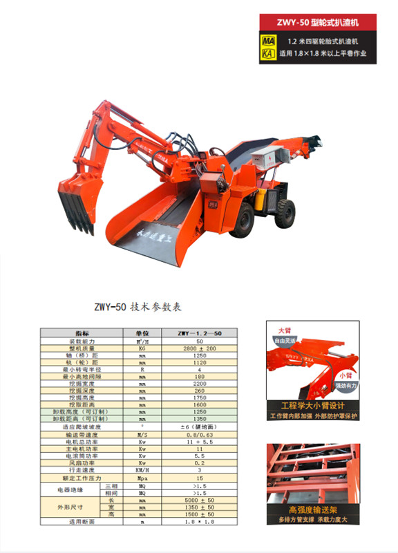 煤礦防爆扒渣機(jī)