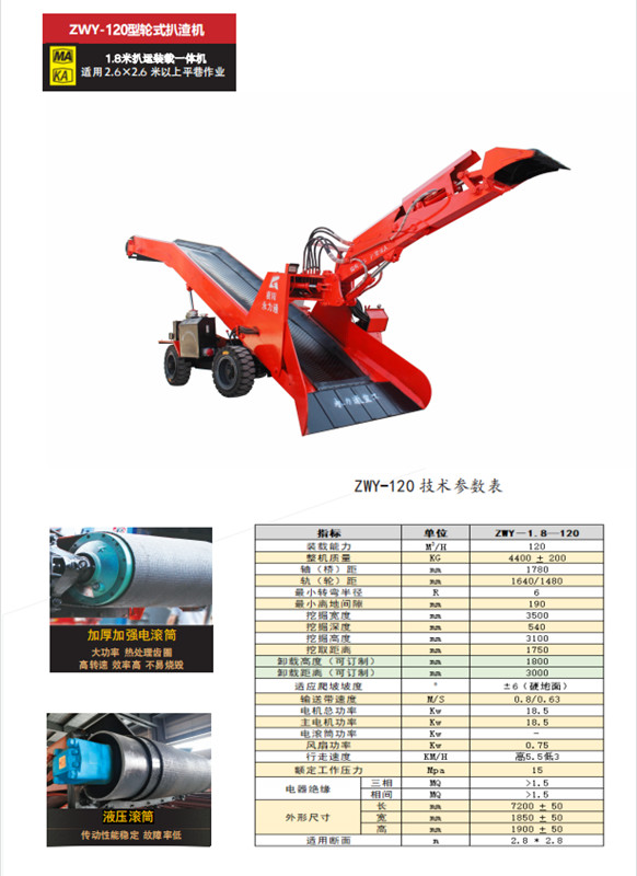 輪式扒渣機(jī)